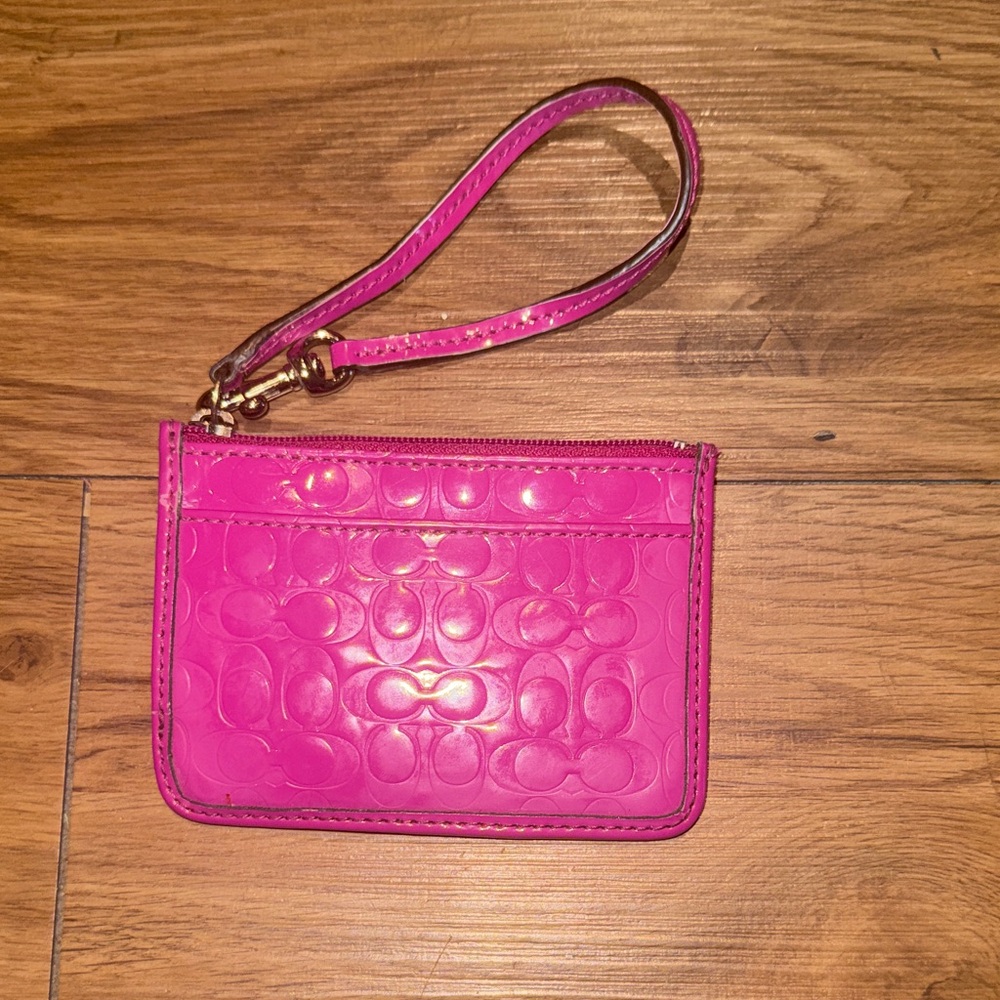 Coach ID zipped wallet